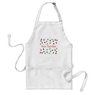 Ball Ornaments Adult Apron