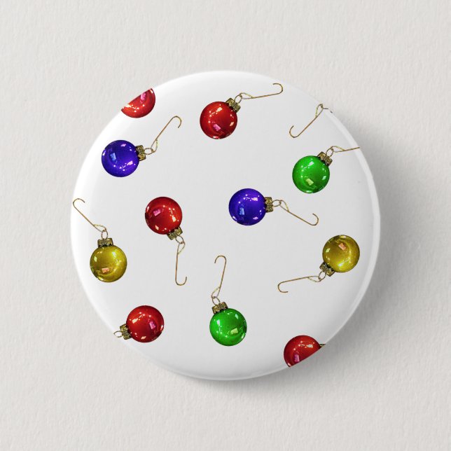 Ball Ornaments Button (Front)