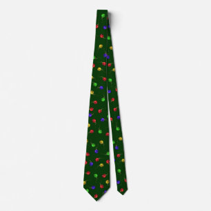 Ball Ornaments Neck Tie