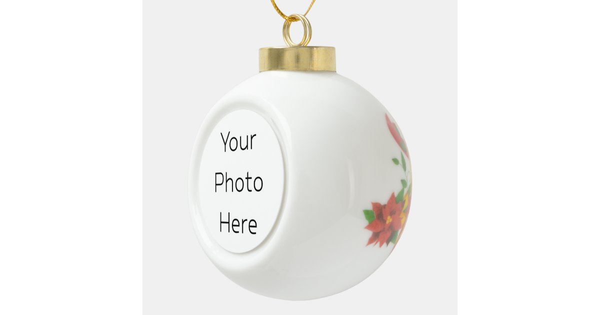 Ball Photo Ornament Zazzle
