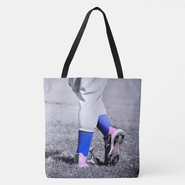 Ball Player Tote Bag (Front)