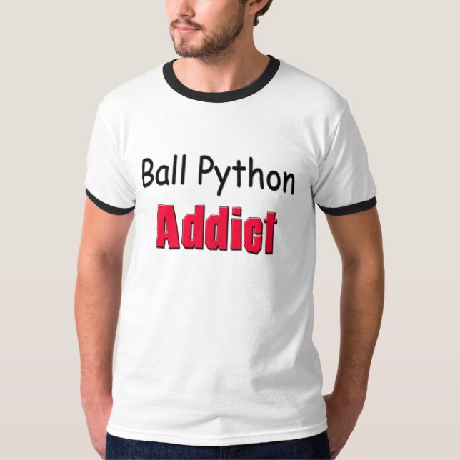 Ball Python Addict T-Shirt (Front)
