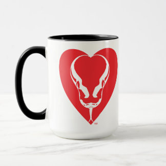 Ball Python Heart Combo Mug
