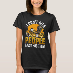 Ball Python Herpetologist Pun For A Banana Snake T-Shirt