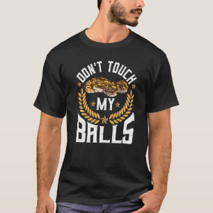 Ball Python Herpetologist Pun For A Banana Snake T-Shirt