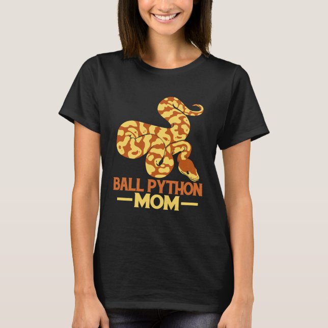 Ball Python Mom T-Shirt (Front)