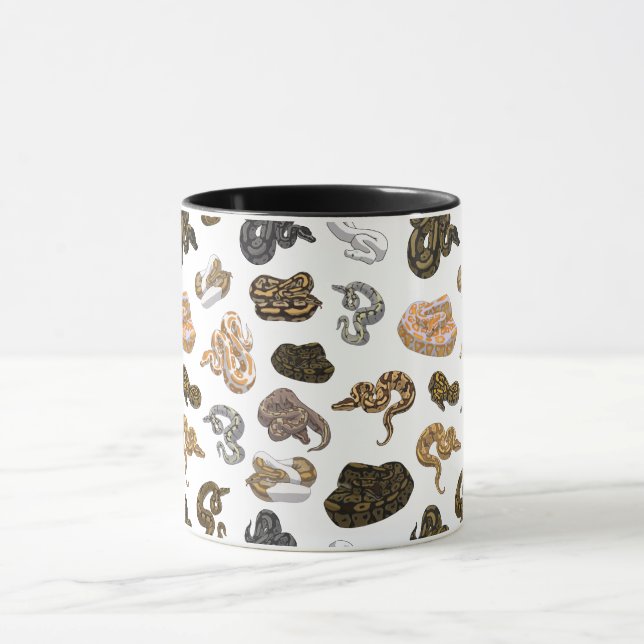 Ball Python Morphs Mug (Center)
