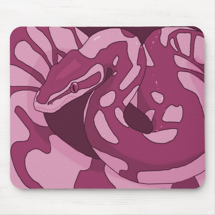 Ball Python Purple Mousepad