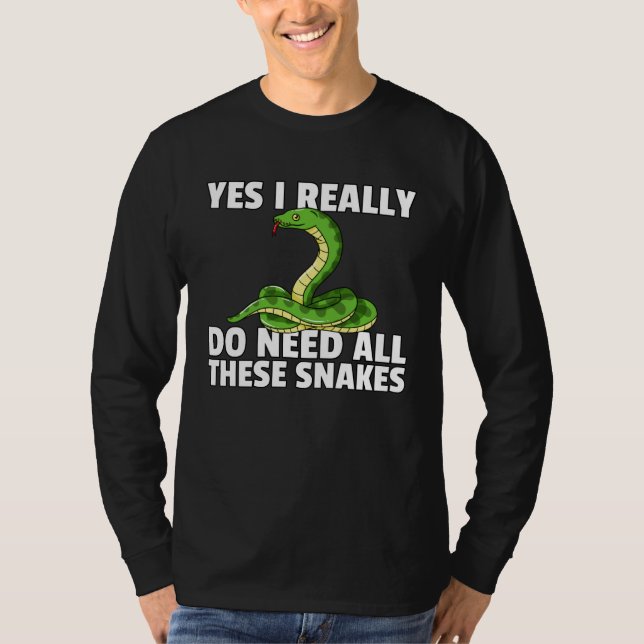 Ball Python Snake  For Boa  Owner T-Shirt (Front)