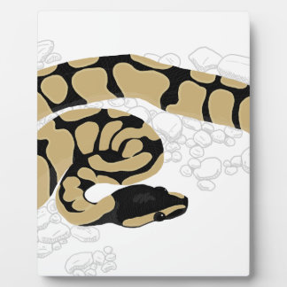 Ball Python Snake Plaque