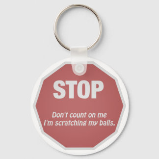 Ball Scratcher Keychain