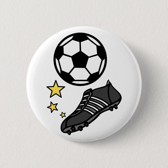 Ball  & Shoes Button (Front)