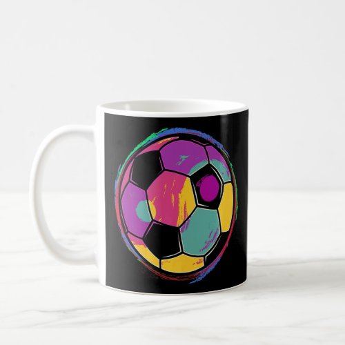 Ball Soccer  Graphic Yin Yang Football Boys Girls  Coffee Mug