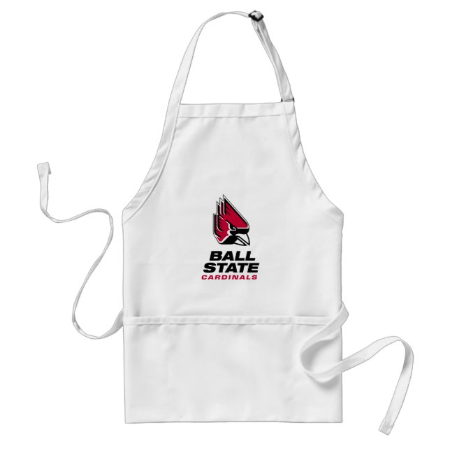 Ball State Cardinals Athletic Mark Adult Apron (Front)