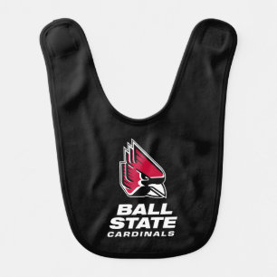Ball State Cardinals Athletic Mark Baby Bib