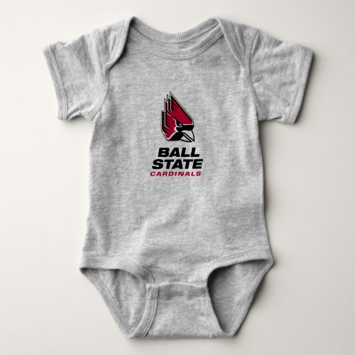 Ball State Cardinals Athletic Mark Baby Bodysuit