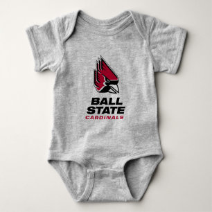 Ball State Cardinals Athletic Mark Baby Bodysuit