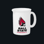 Ball State Cardinals Athletic Mark Beverage Pitcher<br><div class="desc">Check out these new Ball State University designs! Show off your Cardinal pride with these new University of Ball State products. These make perfect gifts for the Ball State student, alumni, family, friend or fan in your life. All of these Zazzle products are customizable with your name, class year, or...</div>