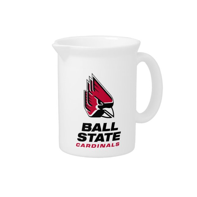 Ball State Cardinals Athletic Mark Beverage Pitcher (Right)
