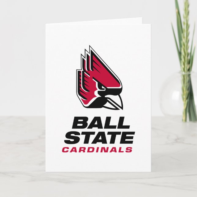 Ball State Cardinals Athletic Mark Card (Front)