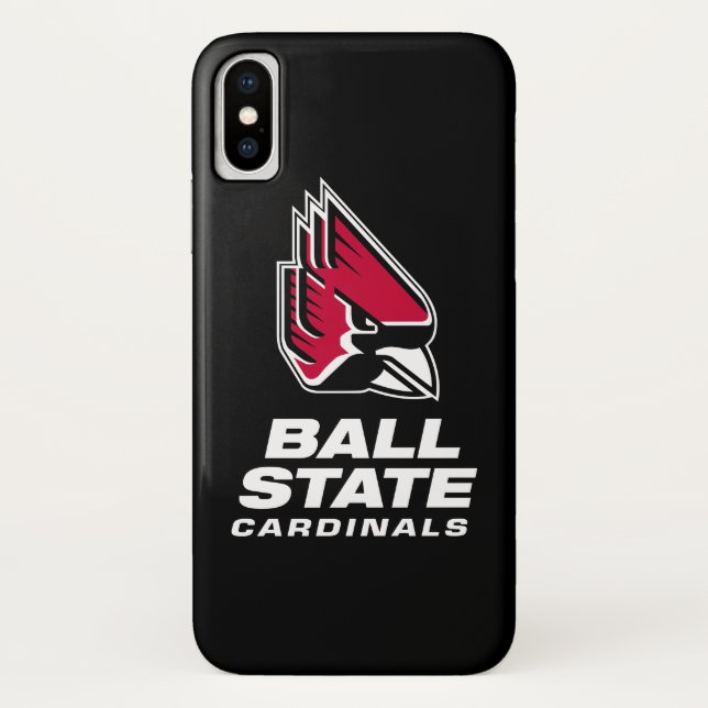 Ball State Cardinals Athletic Mark Case-Mate iPhone Case (Back)