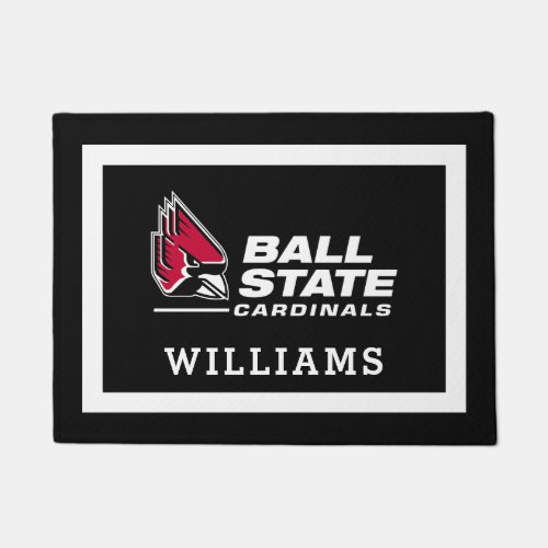 Ball State Cardinals Athletic Mark Doormat