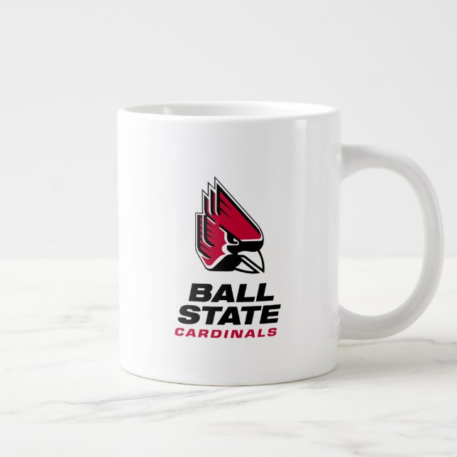 Ball State Cardinals Athletic Mark Giant Coffee Mug (Right)