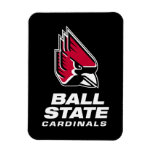 Ball State Cardinals Athletic Mark Magnet