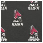 Ball State Cardinals Athletic Mark Pattern Fabric