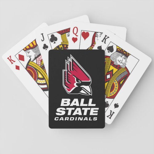 Ball State Cardinals Athletic Mark Playing Cards