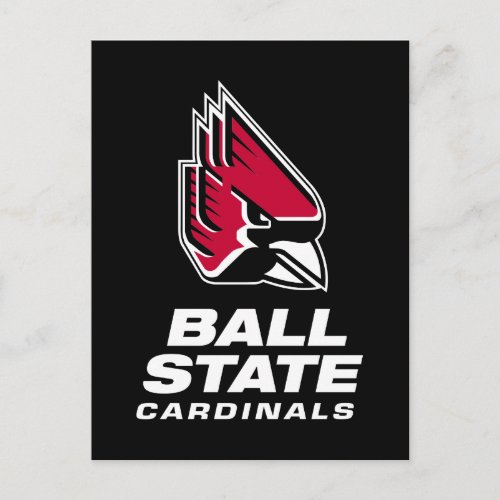Ball State Cardinals Athletic Mark Postcard