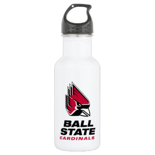 Ball State Cardinals Athletic Mark Stainless Steel Water Bottle