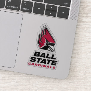 Ball State Cardinals Athletic Mark Sticker