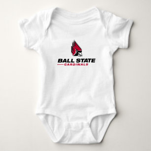 Ball State Cardinals Athletic Mark with Logo Baby Bodysuit
