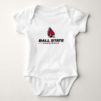 Ball State Cardinals Athletic Mark with Logo Baby Bodysuit