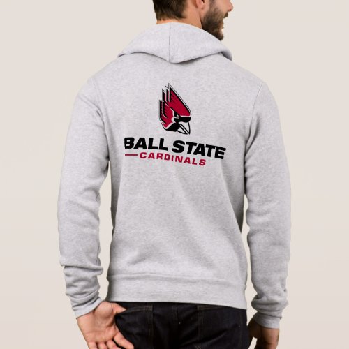 Ball State Cardinals Athletic Mark with Logo Hoodie