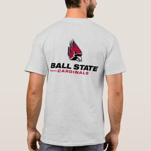 Ball State Cardinals Athletic Mark with Logo T_Shirt