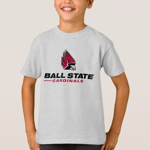 Ball State Cardinals Athletic Mark with Logo T_Shirt