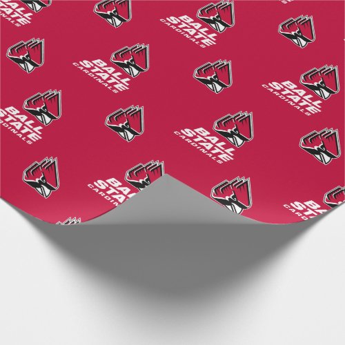 Ball State Cardinals Athletic Mark Wrapping Paper