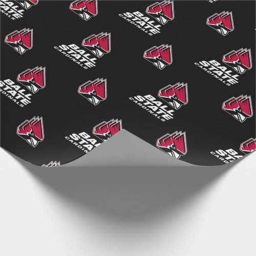 Ball State Cardinals Athletic Mark Wrapping Paper