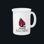 Ball State University Alumni Beverage Pitcher<br><div class="desc">Check out these new Ball State University designs! Show off your Cardinal pride with these new University of Ball State products. These make perfect gifts for the Ball State student, alumni, family, friend or fan in your life. All of these Zazzle products are customizable with your name, class year, or...</div>