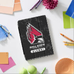 Ball State University Alumni Distressed iPad Pro Cover<br><div class="desc">Check out these new Ball State University designs! Show off your Cardinal pride with these new University of Ball State products. These make perfect gifts for the Ball State student, alumni, family, friend or fan in your life. All of these Zazzle products are customizable with your name, class year, or...</div>
