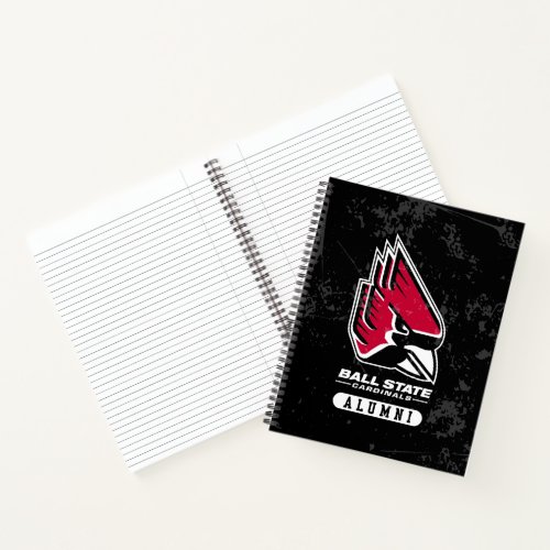 Ball State University Alumni Distressed Notebook