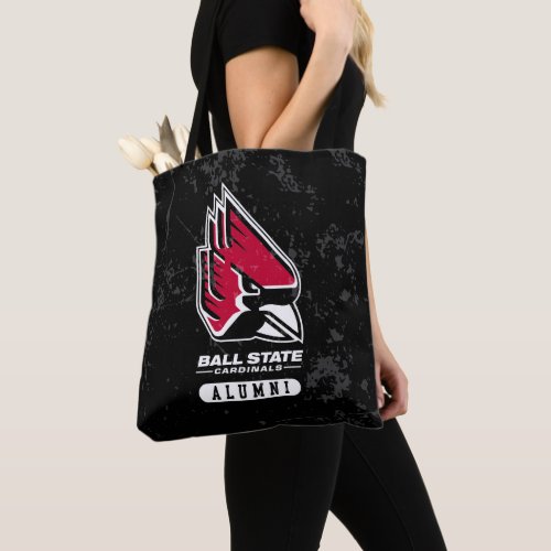 Ball State University Alumni Distressed Tote Bag