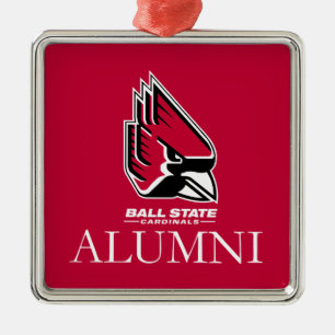 Ball State University Alumni Metal Ornament