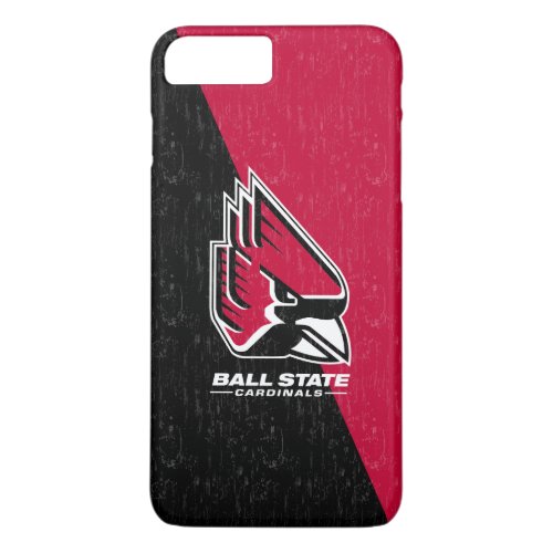 Ball State University Color Block Distressed iPhone 8 Plus7 Plus Case