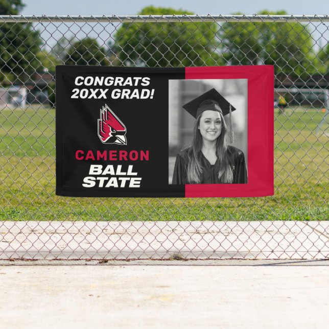 Ball State University Graduation Banner (Insitu)