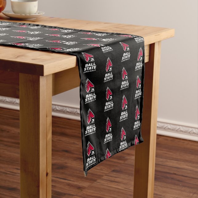 Ball State University Graduation Short Table Runner (In Situ)