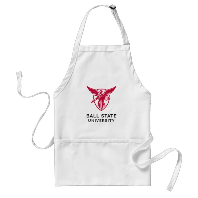 Ball State University Logo Adult Apron (Front)