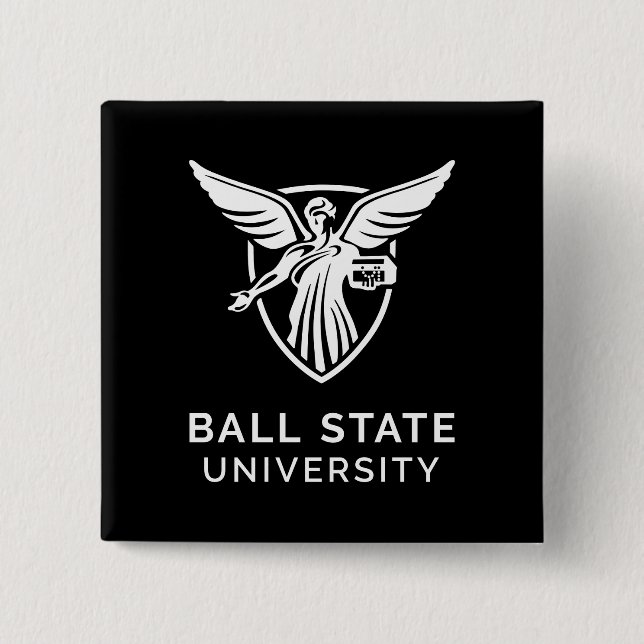 Ball State University Logo Button (Front)